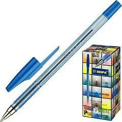 Ручка шариковая "Beifa/EaStar" синяя, 0,5мм, фото №1
