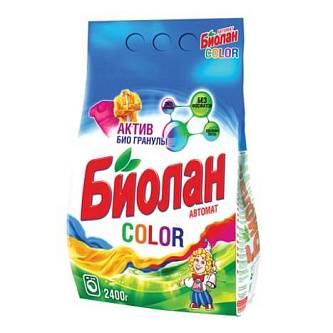 Порошок стиральный Биолан Color 2,4кг