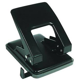 Дырокол EK Строгость Классика до 40л черный