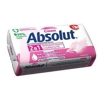 Мыло туалетное Absolut Нежное 90г