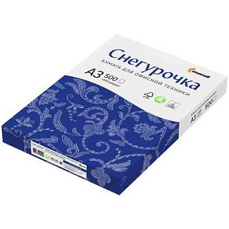 Бумага Снегурочка А3, 80г/м, 96%, 500л