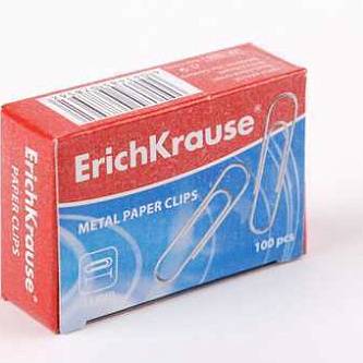 Скрепки ErichKrause 33мм, 100шт