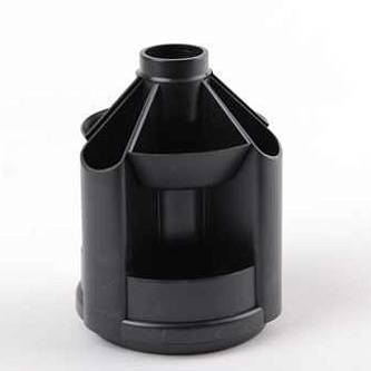 Подставка настольная ErichKrause Мини органайзер, черный