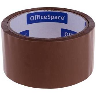 Клейкая лента упаковочная OfficeSpace 50ммх40м 40мкм коричн