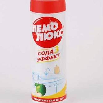Средство чистящее порошок Пемолюкс 480г яблоко