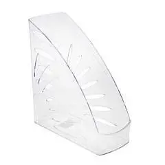 Лоток вертикальный ТРОПИК 110мм, прозрачный, фото №1