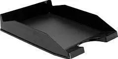 Лоток горизонтальный ErichKrause, черный, фото №1