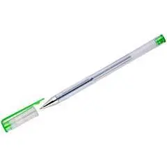Ручка гелевая OfficeSpace зеленая, 0,5мм, фото №1