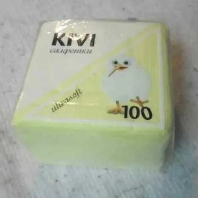 Салфетки столовые KIVI пастель в асс-те 100 шт, фото №1