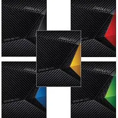 Тетрадь 48л кл А5 "CarbonStylee" выборочный лак, фото №1