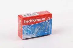 Скрепки ErichKrause 25мм, 100шт, треугольные, фото №1