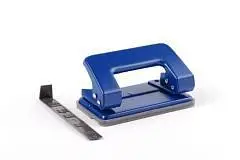 Дырокол металлический ErichKrause Строгость Классика до 10л, асс, фото №1